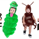 From left: Infant Talan the Tarantula, Infant Slimer Bunting, Infant Stink Bug, Infant Skunk.